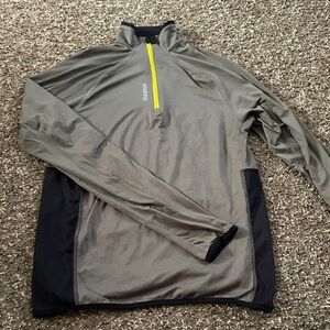Reebok Men's Green and Black Lightweight Jacket
